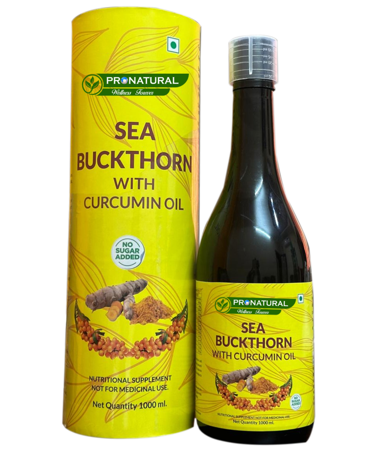 Sea Buckthorn  Juice  with Curcumin - (1000ml)